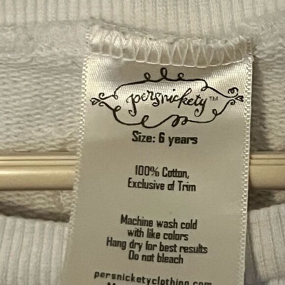 Persnickety Girls Ruffle hi lo Hot Air Balloon Shirt Size 6 - Picture 3 of 4